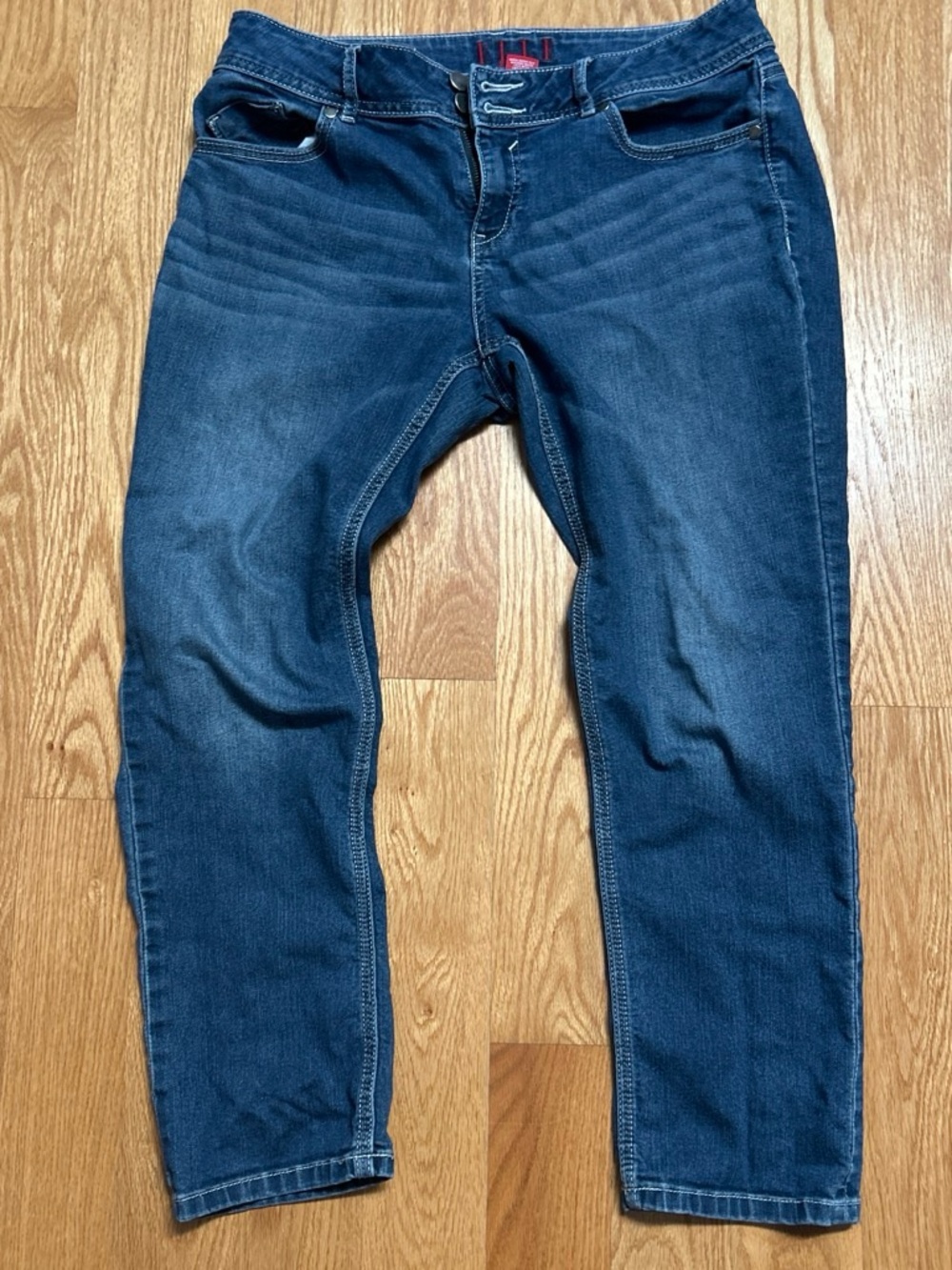 Men's Dark Blue Stretch Denim Jeans